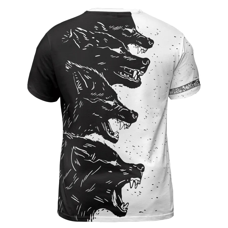 Viking T-Shirts Fenrir Clothing Norse Legend