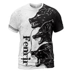 Viking T-Shirts Fenrir Clothing Norse Legend
