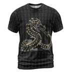 Viking T-Shirts Jormungandr Rune and Odin Norse Power