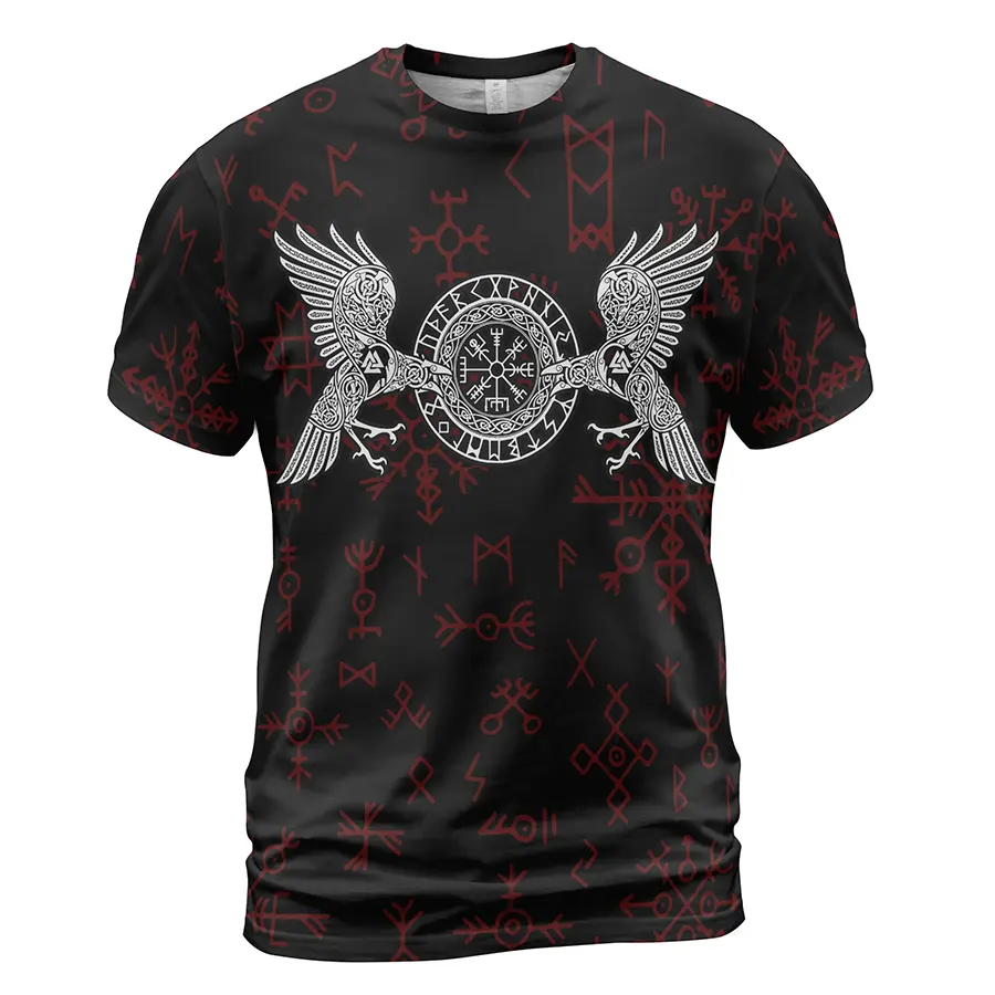Viking T-Shirts Munin and Hugin Celtic Norse Wisdom