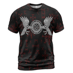 Viking T-Shirts Munin and Hugin Celtic Norse Wisdom