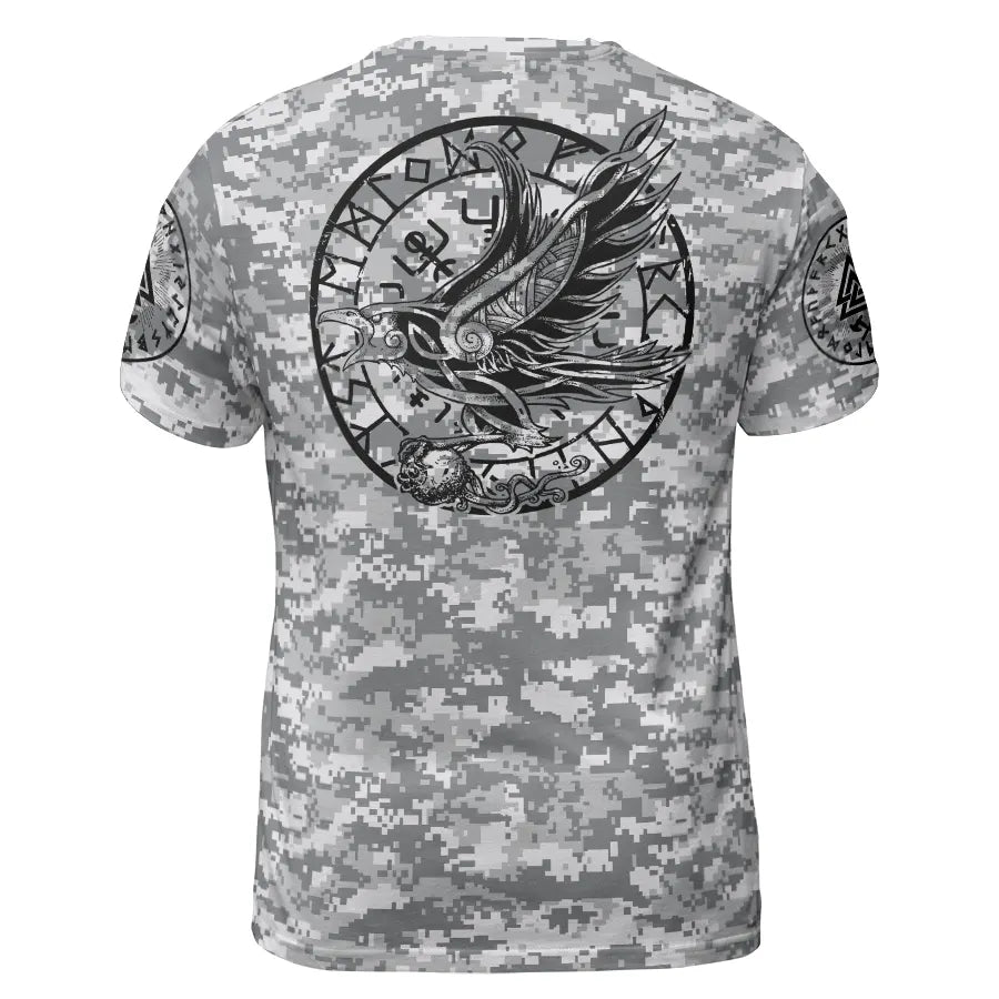Viking T-Shirts Never Say "I Gave Up" Warrior Spirit