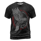 Viking T-Shirts Norse Raven with Celtic Knot Viking Art