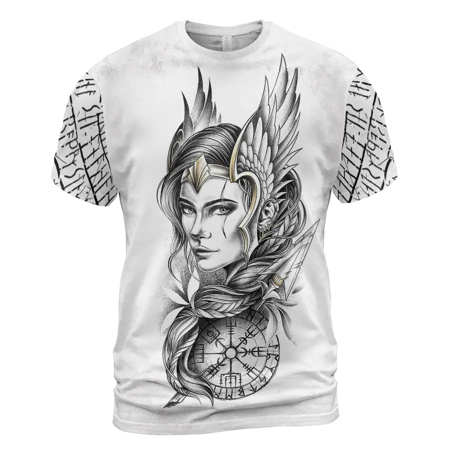 Viking T-Shirts Valkyrie Wings Legend