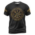 Viking T-Shirts Viking Compass Rune Celtic Tree of Life