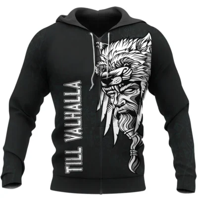Viking Hoodie – Till Valhalla Hoodie – Berserker Art Savage Legacy Viking Hoodie – Till Valhalla Hoodie – Berserker Art Savage Legacy