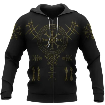Hoodie Viking – The Helm of Awe Legendary Protection Hoodie Viking – The Helm of Awe Legendary Protection