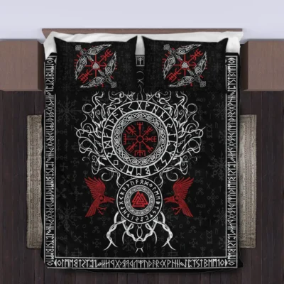 Viking Quilt Bedding Set – Celtic Knot Tree of Life Sacred Unity Viking Quilt Bedding Set – Celtic Knot Tree of Life Sacred Unity