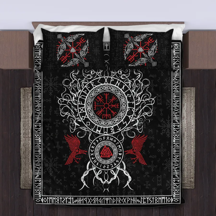 Viking Quilt Bedding Set – Celtic Knot Tree of Life Sacred Unity Viking Quilt Bedding Set – Celtic Knot Tree of Life Sacred Unity