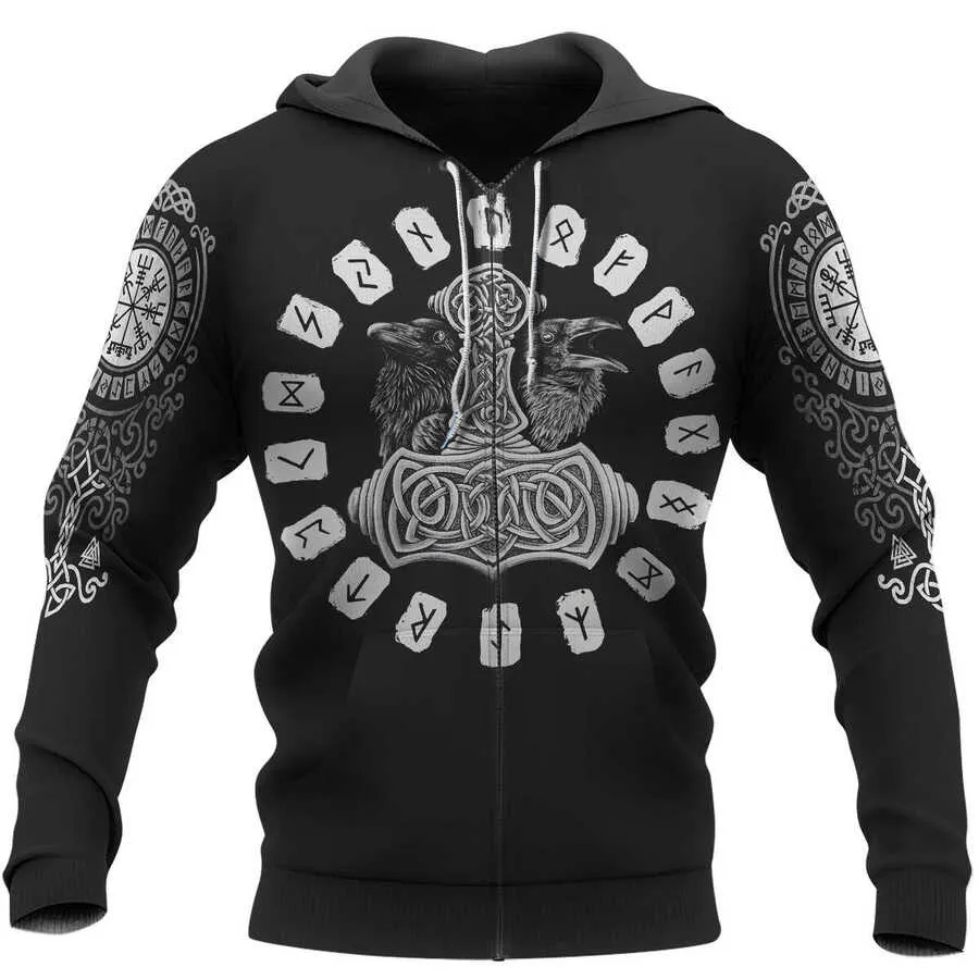 Hoodie Viking – Mjolnir Rune – Raven Viking Legacy Hoodie Viking – Mjolnir Rune – Raven Viking Legacy