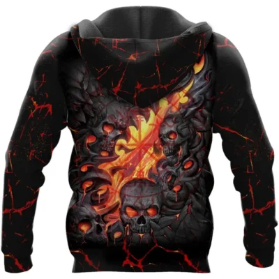 Hoodie Viking – Hoodie Skull Valknut Norse Legacy