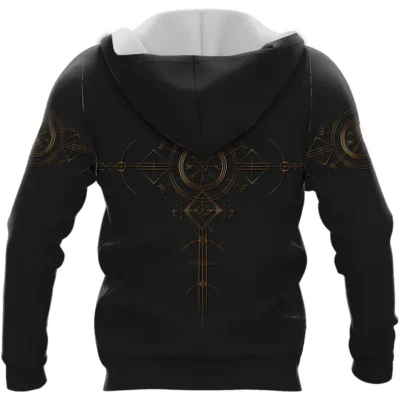 Hoodie Viking – Vegvisir Viking Compass Guiding Power