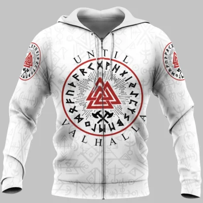 Viking Hoodie – Norse Symbol Until Valhalla Hoodie Eternal Resolve Viking Hoodie – Norse Symbol Until Valhalla Hoodie Eternal Resolve