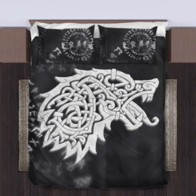 Viking Quilt Bedding Set – Fenrir Art – Viking Celtic Heritage