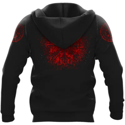 Viking Hoodie – Norse Raven – Norse Compass Mystic Guide