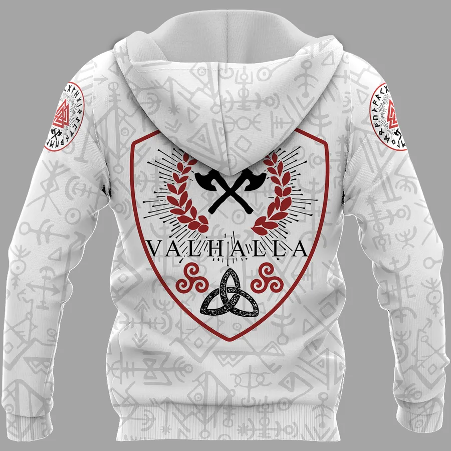 Viking Hoodie – Norse Symbol Until Valhalla Hoodie Eternal Resolve Viking Hoodie – Norse Symbol Until Valhalla Hoodie Eternal Resolve