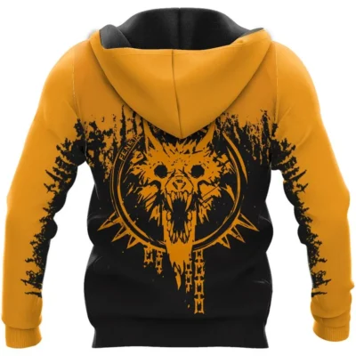 Viking Hoodie – Until Valhalla Hoodie – Viking Skull Art Warrior Spirit