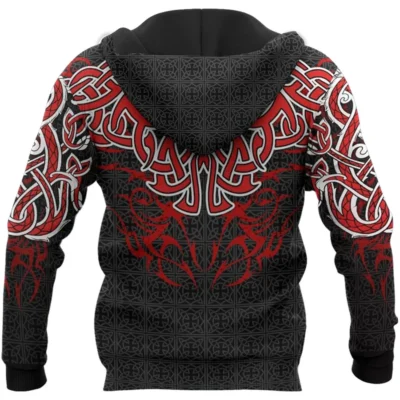 Viking Hoodies – Dragons in Norse Mythology Epic Legend