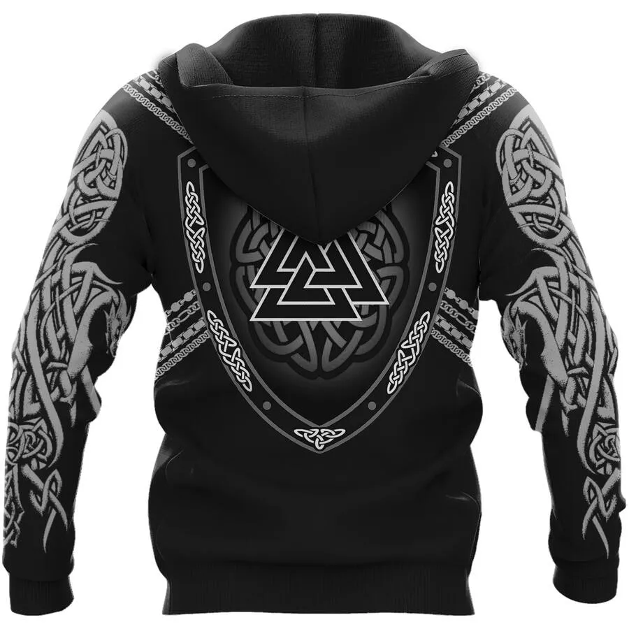 Viking Hoodies – Fenrir Art with Chain Unleashed Legend Viking Hoodies – Fenrir Art with Chain Unleashed Legend