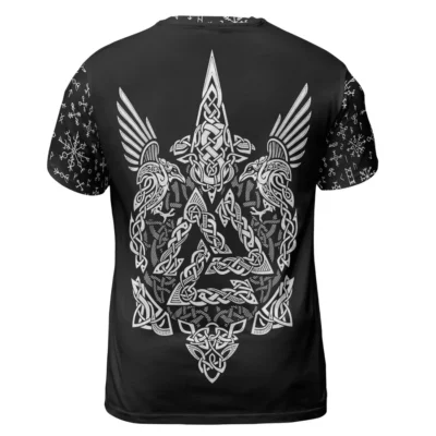 Viking Shirts – Norse Wolf Symbol Warrior Spirit Design