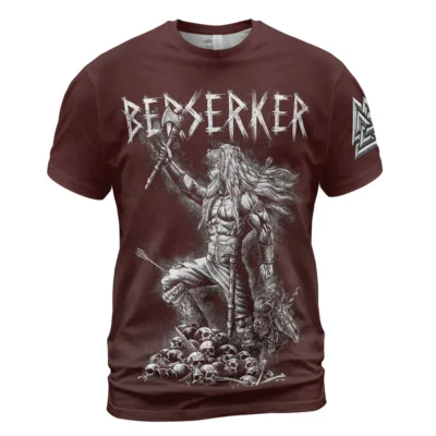Viking Store Berserker T Shirt – Epic Norse T Shirts For Fearless Warrior Spirit