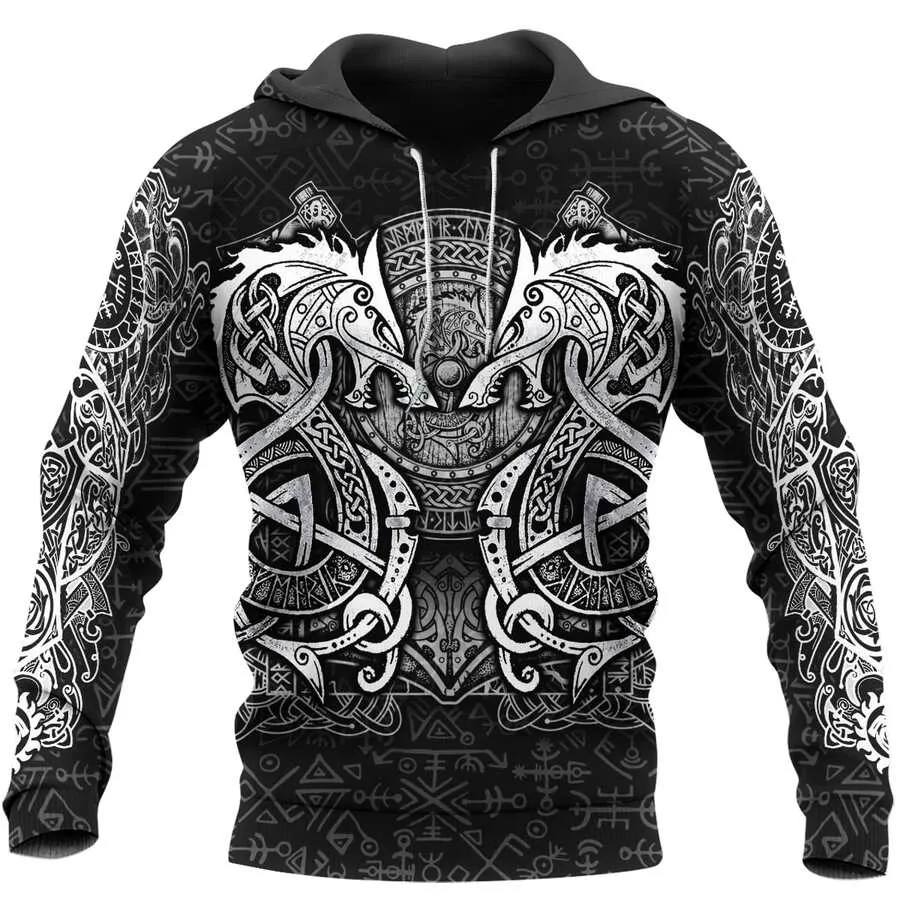 Hoodie Viking – Fenrir Rune – Mythos Mjolnir Epic Design Hoodie Viking – Fenrir Rune – Mythos Mjolnir Epic Design