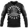 Hoodie Viking – Mjolnir Rune – Raven Viking Legacy Hoodie Viking – Mjolnir Rune – Raven Viking Legacy
