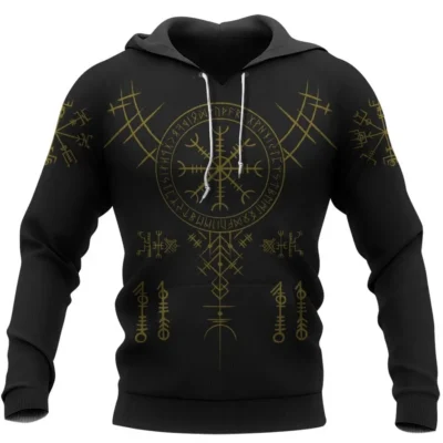 Hoodie Viking – The Helm of Awe Legendary Protection