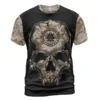 Norse T Shirts – Viking Skull Drawing Warrior Design
