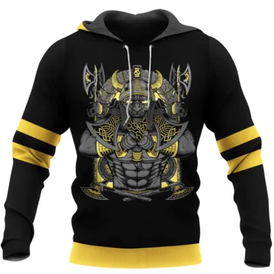 Viking Hoodie Featuring Jormungandr Son Of Loki And Angrboda Epic Norse