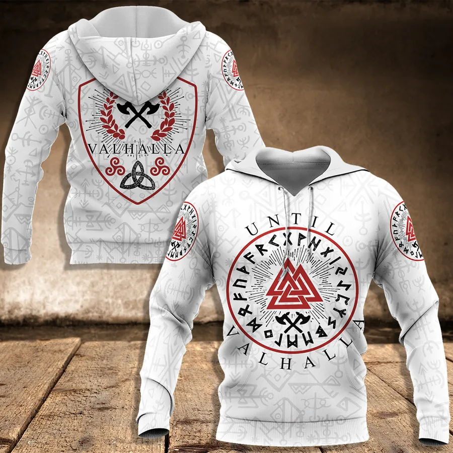 Viking Hoodie – Norse Symbol Until Valhalla Hoodie Eternal Resolve Viking Hoodie – Norse Symbol Until Valhalla Hoodie Eternal Resolve