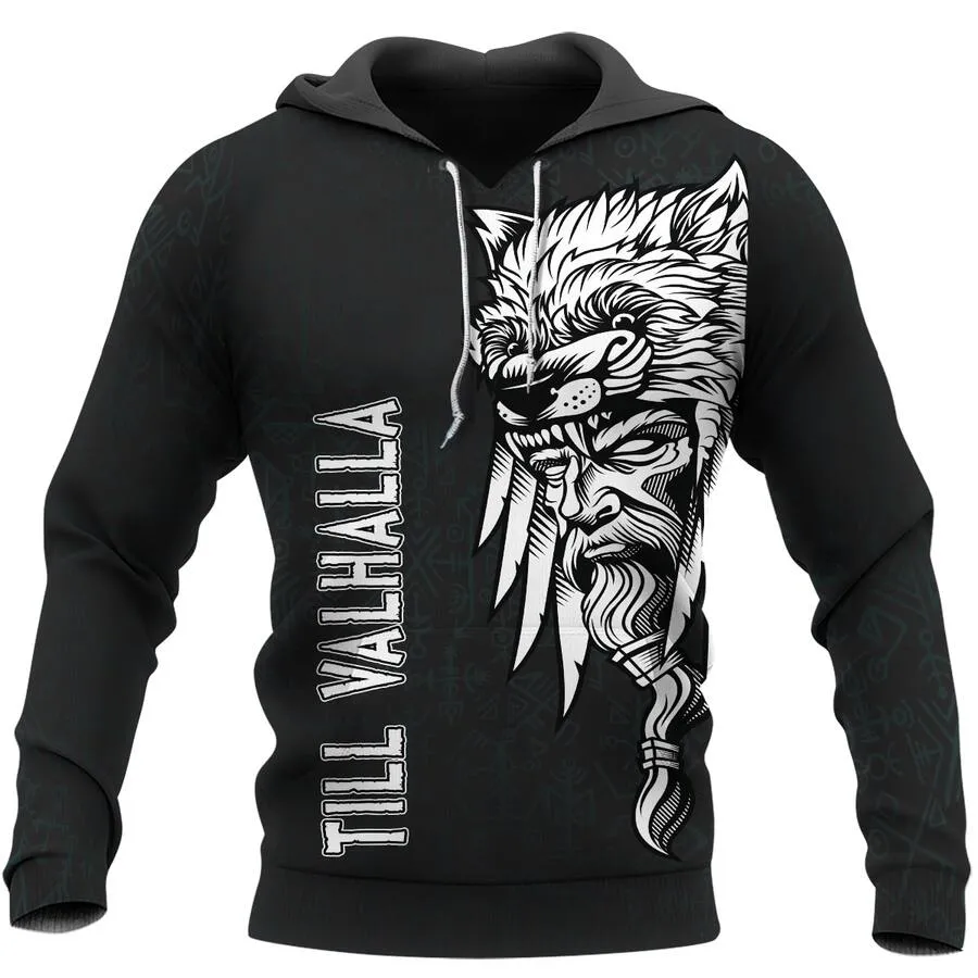 Viking Hoodie – Till Valhalla Hoodie – Berserker Art Savage Legacy Viking Hoodie – Till Valhalla Hoodie – Berserker Art Savage Legacy