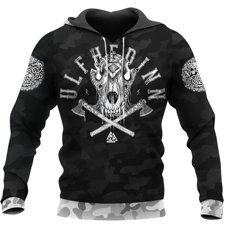 Viking Hoodie – Ulfhedinn – Until Valhalla Hoodie Legendary Spirit Viking Hoodie – Ulfhedinn – Until Valhalla Hoodie Legendary Spirit