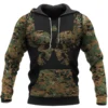 Viking Hoodie – Viking Skull Art – Mjolnir Art Power Style