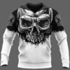 Viking Hoodie – Viking Skull Art – Norse Viking Axe Warrior Design
