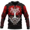 Viking Hoodies – Tree of Life Viking Mythology Eternal Roots