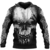 Viking Hoodies – Viking Skull Art – Berserker Hoodie Savage Spirit Viking Hoodies – Viking Skull Art – Berserker Hoodie Savage Spirit