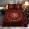 Viking Quilt Bedding Set – Aegishjalmur Helm of Awe Mystic Protection Viking Quilt Bedding Set – Aegishjalmur Helm of Awe Mystic Protection
