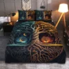 Viking Quilt Bedding Set – Art Yggdrasil Eternal Roots Viking Quilt Bedding Set – Art Yggdrasil Eternal Roots