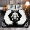 Viking Quilt Bedding Set – Bear Skull Berserker Art Savage Legacy Viking Quilt Bedding Set – Bear Skull Berserker Art Savage Legacy