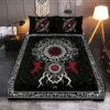 Viking Quilt Bedding Set – Celtic Knot Tree of Life Sacred Unity