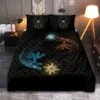Viking Quilt Bedding Set - Norse Wolf Design - Sköll and Hati Viking Quilt Bedding Set - Norse Wolf Design - Sköll and Hati