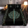 Viking Quilt Bedding Set – Ulfberht Sword Legendary Steel Viking Quilt Bedding Set – Ulfberht Sword Legendary Steel