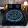 Viking Quilt Bedding Set – Viking Celtic Raven Epic Design