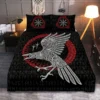 Viking Quilt Bedding Set – Viking Raven Epic Design