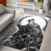 Viking Rug - Fenrir Art - Legendary Wolf Decor