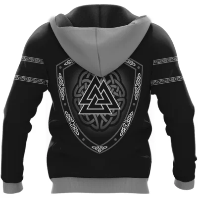 Wolf Hoodies – Hoodie Viking With Valknut Celtic