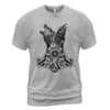Viking T Shirt Hammer Of Thor By Norse Raven And Norse Wolf Design Sacred Fierce Symbolic Heritage