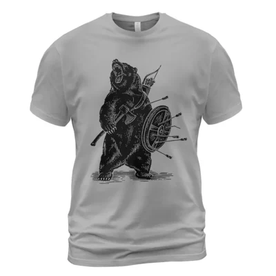 Viking T Shirt Bears In Norse Mythology Wild Mythic Fearless Heritage