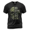 Viking T Shirts No Pain No Gain Skull Camo Battle-Ready Statement Viking T Shirts No Pain No Gain Skull Camo Battle-Ready Statement
